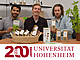 Team des Hohenheimer Startups Intertrop: Mizanur Rahman, Julian Kofler und Julian Börner.